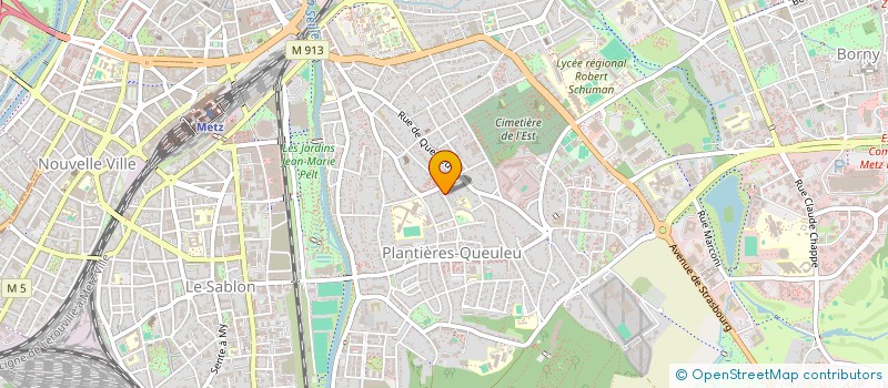 localisation de l'entreprise MONSIEUR BAPTISTE DECHAUME  METZ