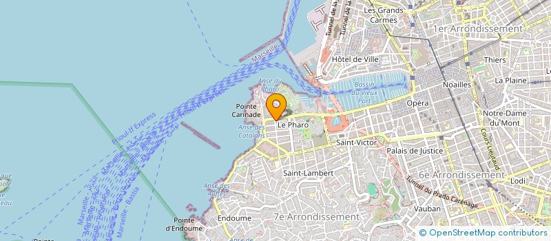 localisation de l'entreprise MONSIEUR BAPTISTE DECHELETTE à MARSEILLE
