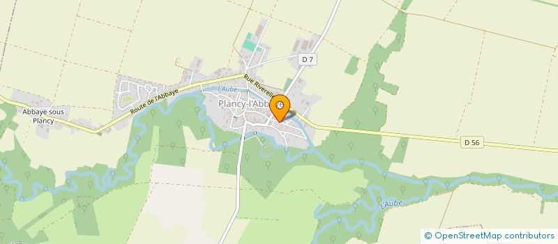 localisation de l'entreprise MONSIEUR BAPTISTE DEFERT  PLANCY-L'ABBAYE