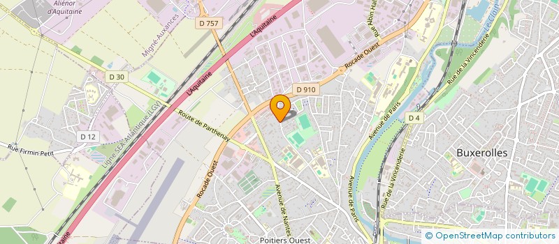 localisation de l'entreprise MONSIEUR BAPTISTE DELAGE à POITIERS