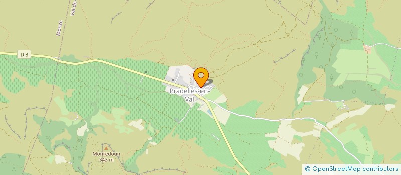 localisation de l'entreprise MONSIEUR BAPTISTE DELPECH  VAL-DE-DAGNE