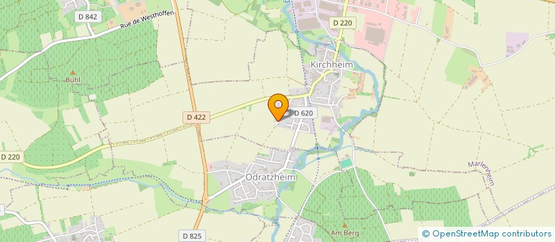 localisation de l'entreprise MONSIEUR BAPTISTE DERVAUX  KIRCHHEIM