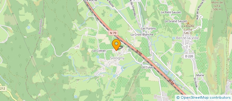 localisation de l'entreprise MONSIEUR BAPTISTE DESBOIS  SOLOGNY