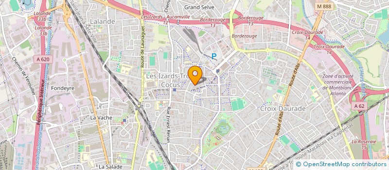 localisation de l'entreprise MONSIEUR BAPTISTE DESPALES  TOULOUSE