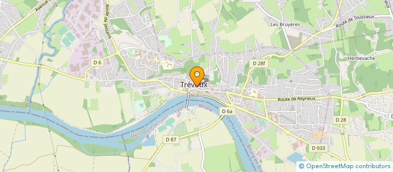 localisation de l'entreprise MONSIEUR BAPTISTE DEVIEUX à TREVOUX