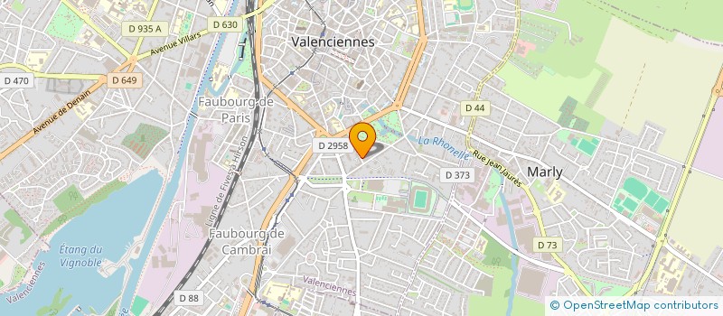 localisation de l'entreprise MONSIEUR BAPTISTE DEVRIES à VALENCIENNES
