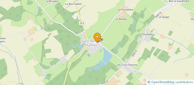 localisation de l'entreprise MONSIEUR BAPTISTE DEZERCES à SAINTIGNY