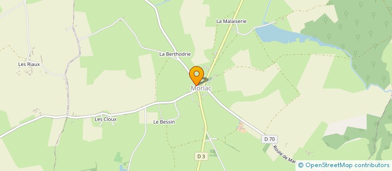 localisation de l'entreprise MONSIEUR BAPTISTE DI GIUSEPPE  MORLAC