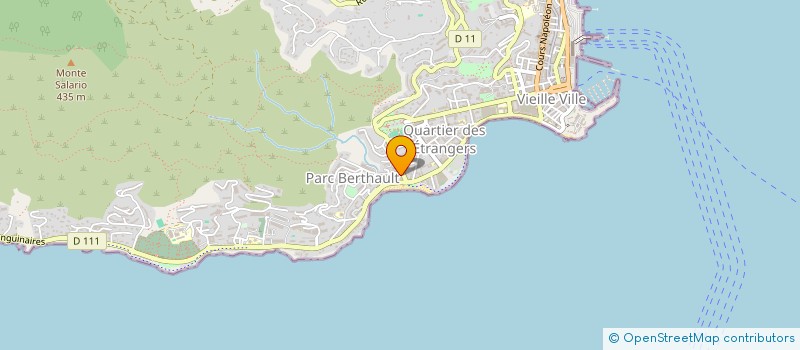 localisation de l'entreprise MONSIEUR BAPTISTE DIOT  AJACCIO