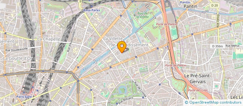 localisation de l'entreprise MONSIEUR BAPTISTE DOS SANTOS  PARIS