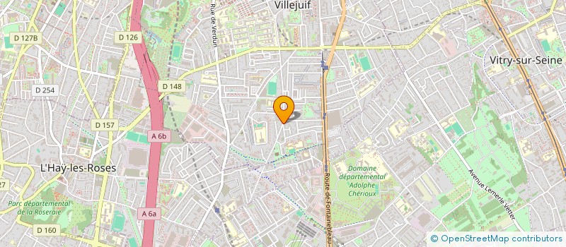 localisation de l'entreprise MONSIEUR BAPTISTE DOUAUD  VILLEJUIF