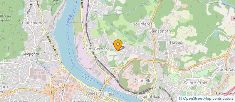 localisation de l'entreprise MONSIEUR BAPTISTE DOUCHINE  BAIGTS-DE-BEARN