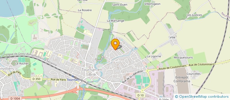 localisation de l'entreprise MONSIEUR BAPTISTE DOUGUET  TOURNAN-EN-BRIE