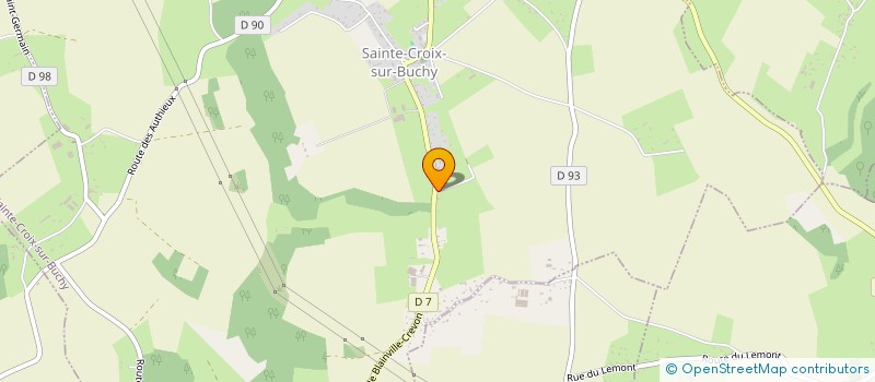 localisation de l'entreprise MONSIEUR BAPTISTE DOUTEMENT  CAILLY