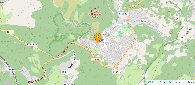 localisation de l'entreprise MONSIEUR BAPTISTE DUARTE  VOLVIC