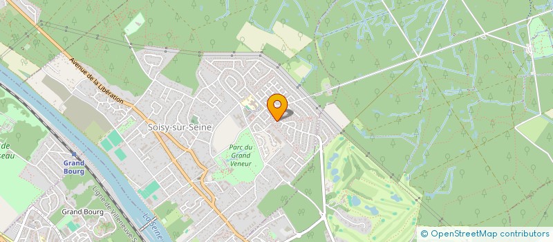 localisation de l'entreprise MONSIEUR BAPTISTE DUBOIS  SOISY-SUR-SEINE