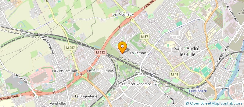 localisation de l'entreprise MONSIEUR BAPTISTE DUCHATEL à LAMBERSART