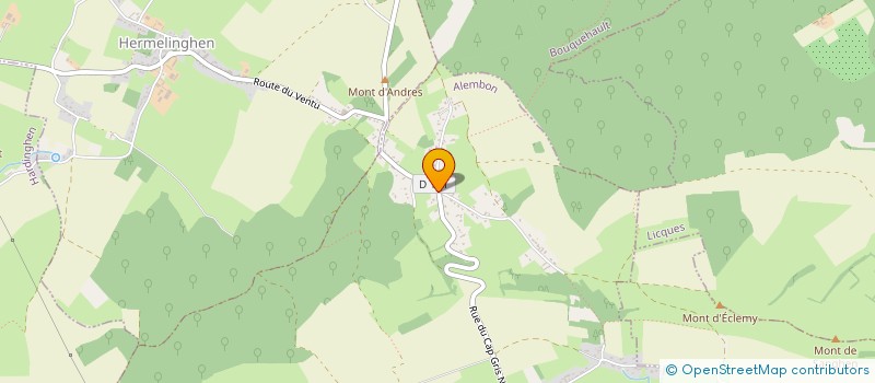 localisation de l'entreprise MONSIEUR BAPTISTE DUCROCQ  ALEMBON