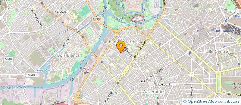 localisation de l'entreprise MONSIEUR BAPTISTE DUFAY à LILLE