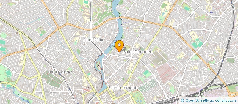 localisation de l'entreprise MONSIEUR BAPTISTE DUPAS  NANTES