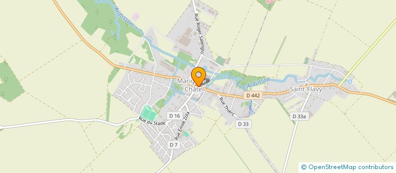 localisation de l'entreprise MONSIEUR BAPTISTE DUPIN  MARIGNY-LE-CHATEL