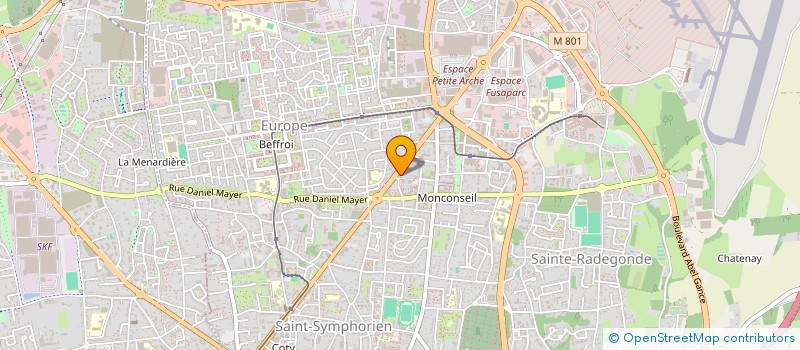 localisation de l'entreprise MONSIEUR BAPTISTE DUPONT  TOURS