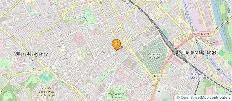 localisation de l'entreprise MONSIEUR BAPTISTE DUPUIS  NANCY