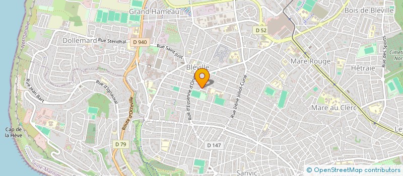 localisation de l'entreprise MONSIEUR BAPTISTE DUPUIS à LE HAVRE