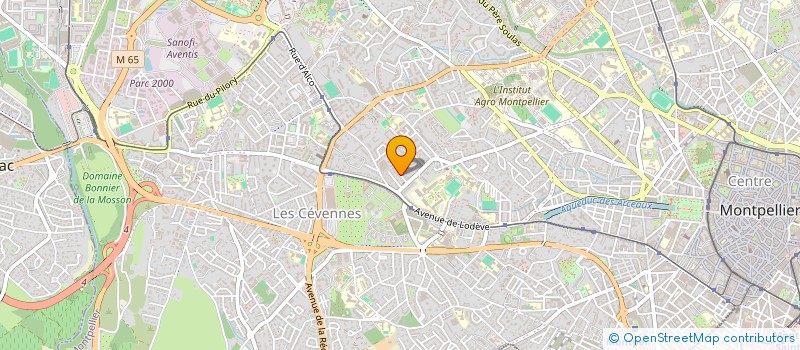 localisation de l'entreprise MONSIEUR BAPTISTE DUPUY à MONTPELLIER
