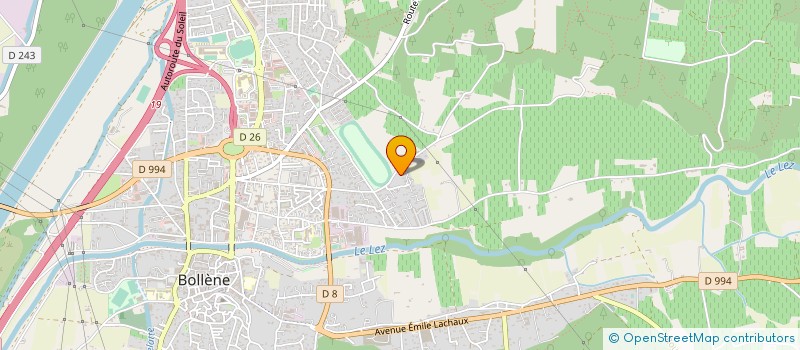 localisation de l'entreprise MONSIEUR BAPTISTE DURAND à BOLLENE