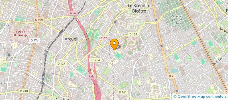 localisation de l'entreprise MONSIEUR BAPTISTE DUROYON  LE KREMLIN-BICETRE