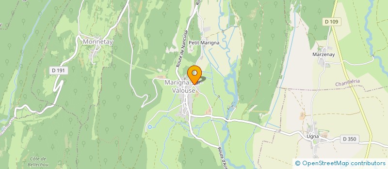localisation de l'entreprise MONSIEUR BAPTISTE DUTRUEUX  MARIGNA-SUR-VALOUSE