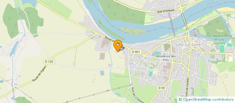 localisation de l'entreprise MONSIEUR BAPTISTE EMMANUEL GONZALEZ à SULLY-SUR-LOIRE