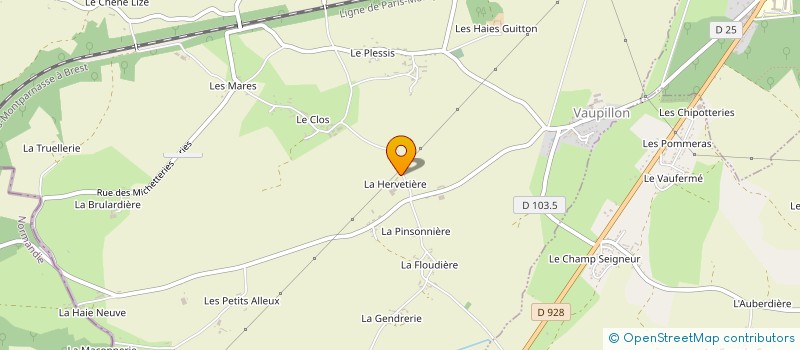 localisation de l'entreprise MONSIEUR BAPTISTE ERNOUX à VAUPILLON