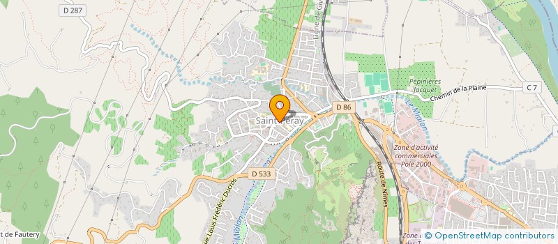 localisation de l'entreprise MONSIEUR BAPTISTE ETCHEVERRY à SAINT-ROMAIN-DE-LERPS