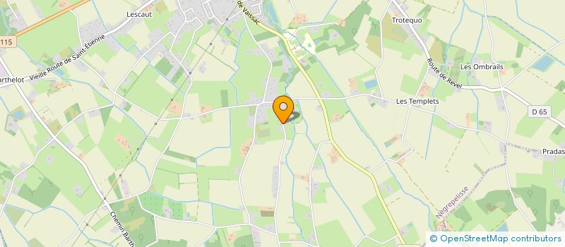 localisation de l'entreprise MONSIEUR BAPTISTE FAIDHERBE  NEGREPELISSE