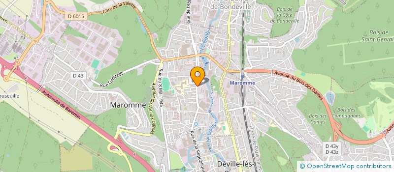 localisation de l'entreprise MONSIEUR BAPTISTE FAUCHON  MAROMME