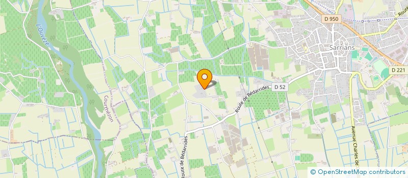 localisation de l'entreprise MONSIEUR BAPTISTE FENARD  SARRIANS