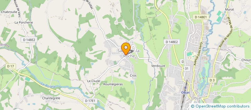 localisation de l'entreprise MONSIEUR BAPTISTE FERAL  SAINT-CYR-LA-ROCHE