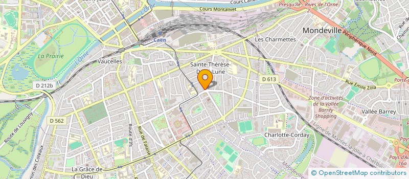 localisation de l'entreprise MONSIEUR BAPTISTE FEREY à CAEN
