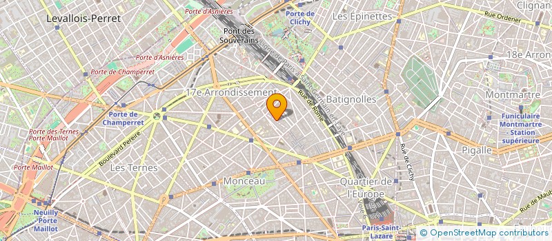 localisation de l'entreprise MONSIEUR BAPTISTE FILLON  PARIS