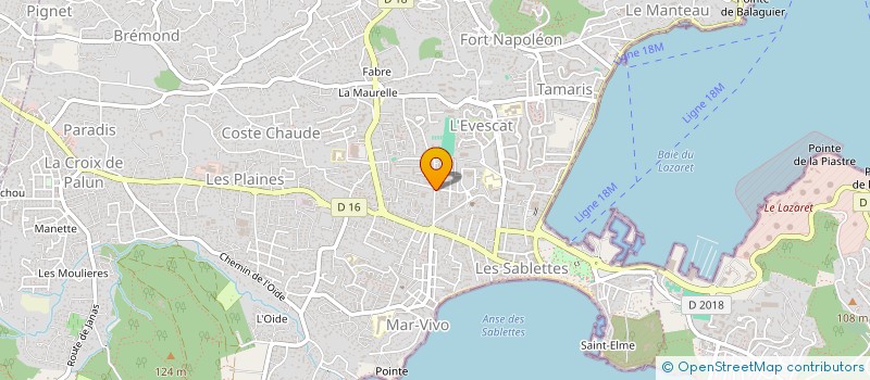 localisation de l'entreprise MONSIEUR BAPTISTE FLOURET TORRES  LA SEYNE-SUR-MER