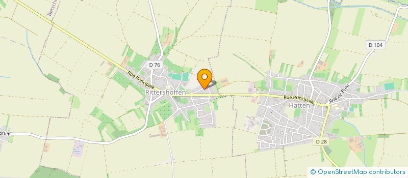 localisation de l'entreprise MONSIEUR BAPTISTE FORSTER  RITTERSHOFFEN