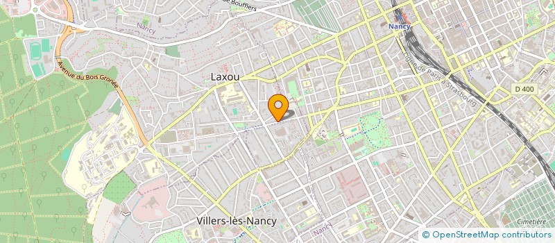 localisation de l'entreprise MONSIEUR BAPTISTE FOUCAUD  LAXOU