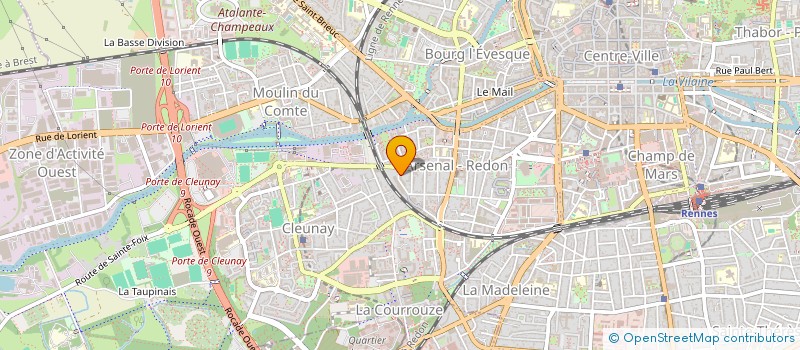 localisation de l'entreprise MONSIEUR BAPTISTE FOURE  RENNES