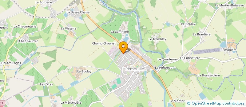 localisation de l'entreprise MONSIEUR BAPTISTE FREUCHET  REMOUILLE