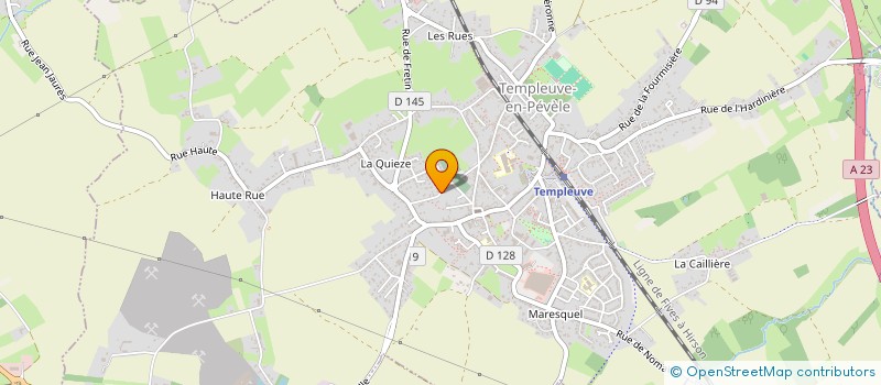 localisation de l'entreprise MONSIEUR BAPTISTE GAILLET  TEMPLEUVE-EN-PEVELE