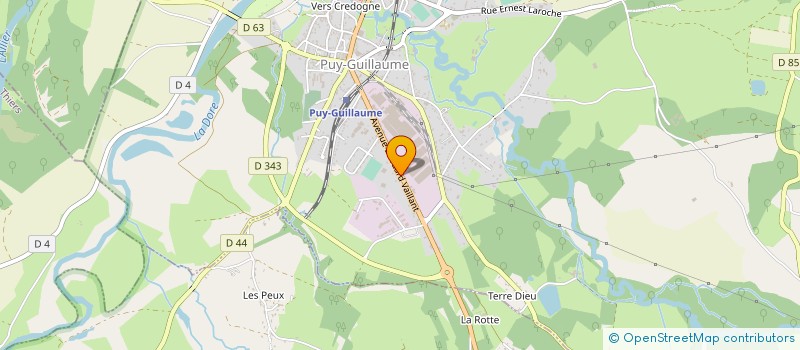 localisation de l'entreprise MONSIEUR BAPTISTE GALIDIE à PUY-GUILLAUME