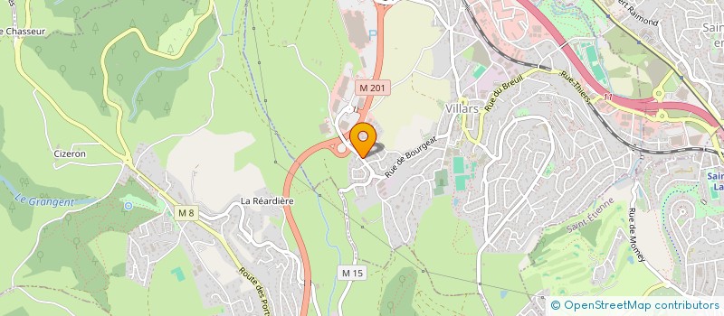 localisation de l'entreprise MONSIEUR BAPTISTE GARCIA  VILLARS