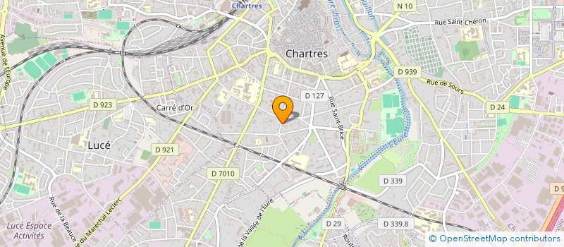localisation de l'entreprise MONSIEUR BAPTISTE GARNIER à CHARTRES